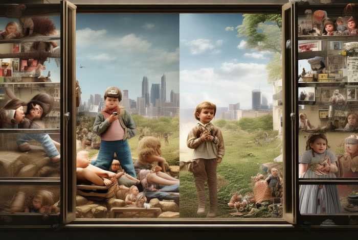 生活在现代的儿童与生活在以前社会的儿童、生活在现代的儿童与生活在以前社会的儿童的区别