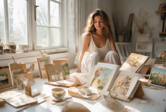 生活图文文案（生活文案短句干净治愈带图）