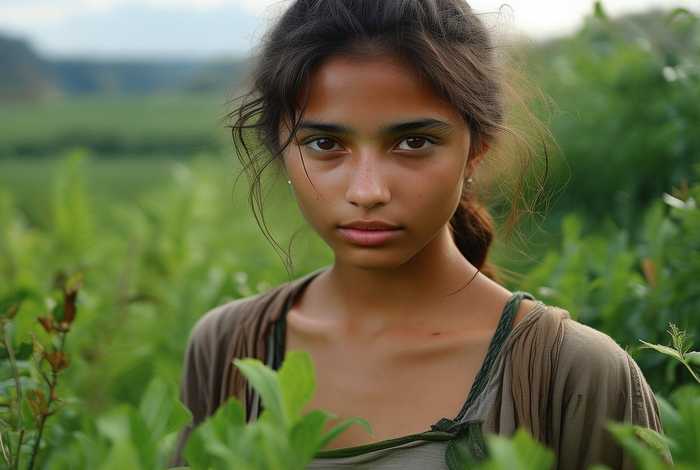 生活素颜照农村风景，农村素颜照女生普通人