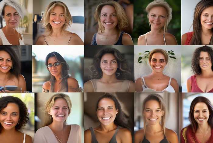 普通美女素颜生活照组图，普通美女素颜生活照组图片