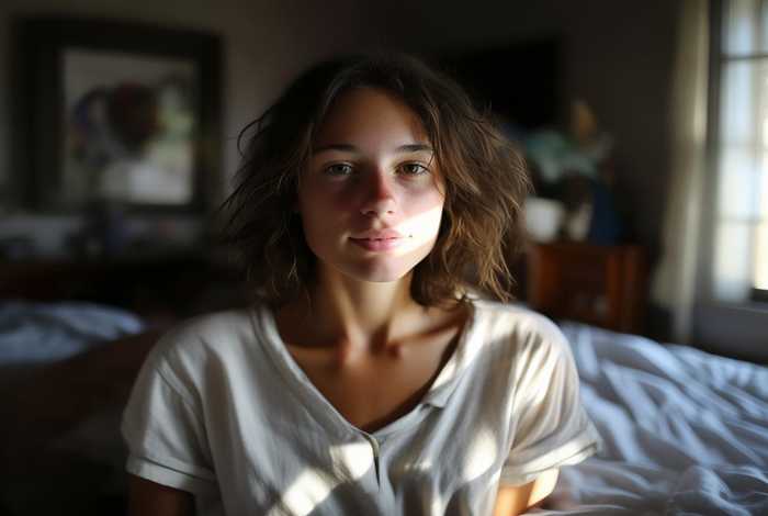 生活照真实素颜；生活照真实素颜照