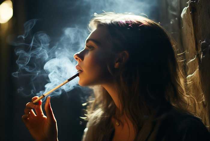 女明星私下抽烟、女明星抽烟抽什么烟