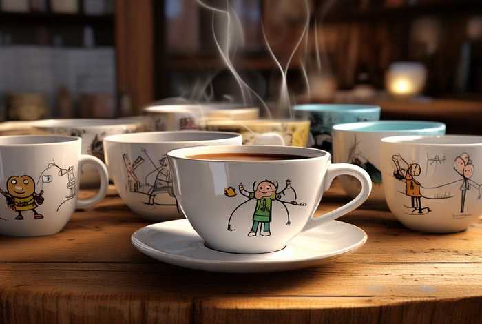 生活就像一杯苦咖啡笑话；生活就像一杯苦咖啡笑话图片