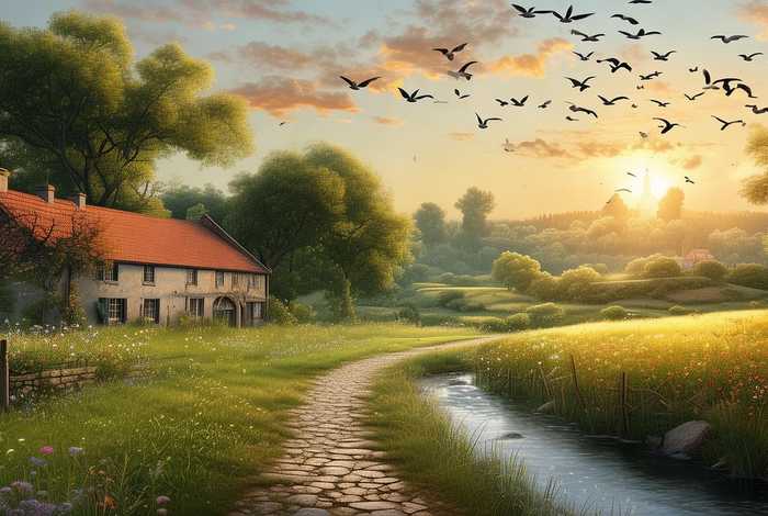 描写乡村生活的诗句是什么？最少4句，描写乡村生活的古诗句有哪些？