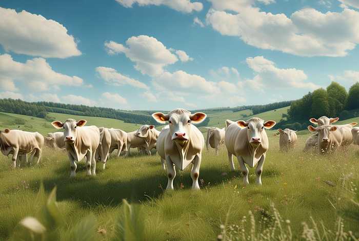 奶牛的生活环境图片，奶牛的生活环境图片高清