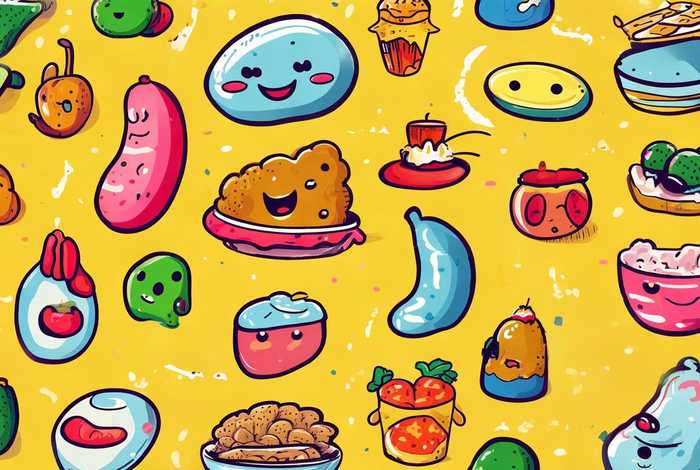 生活食品q版图片 - 生活食品图片素材