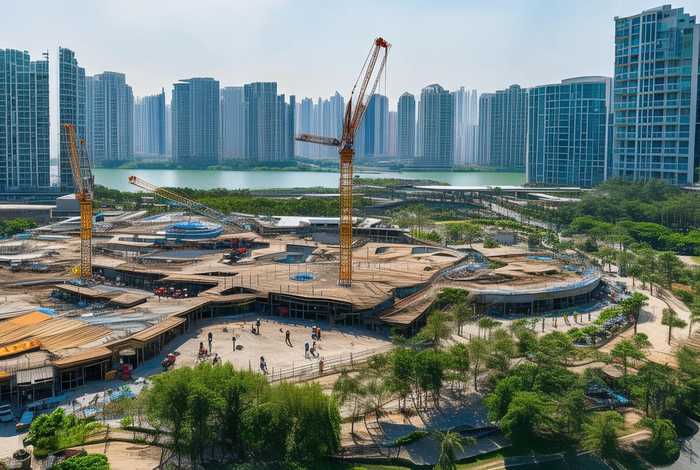 南岸白鹤路新南湖生活广场开建，南岸区新南湖生活广场房价