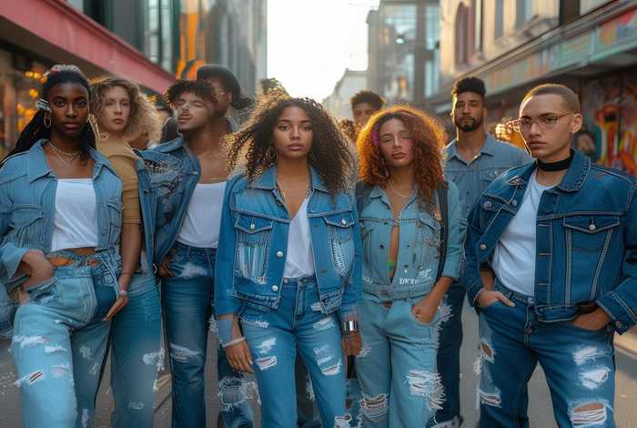 牛仔裤的时尚 牛仔裤的时尚潮流