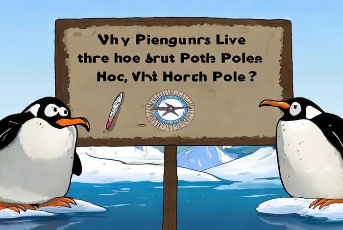 企鹅为什么生活在南极脑筋急转弯、为什么企鹅生活在南极而不是北极
