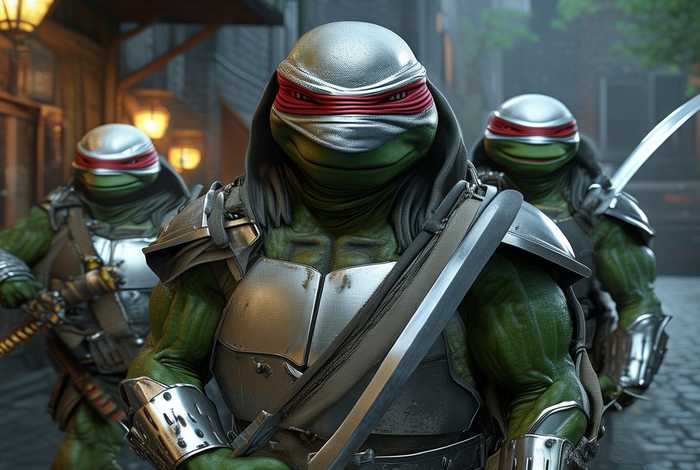 忍者神龟银色、忍者神龟银色卫士