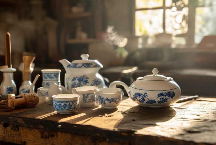 日常茶具，日常茶具拍摄