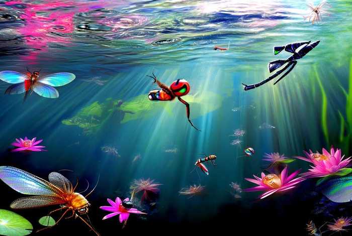 生活在水里的昆虫的名字、生活在水里的昆虫的名字有哪些