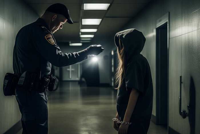 女孩囚犯，女孩囚犯被进看守所怎样检查出来