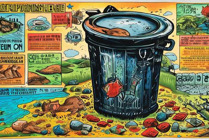 生活垃圾的危害手抄报、生活垃圾的危害手抄报模板