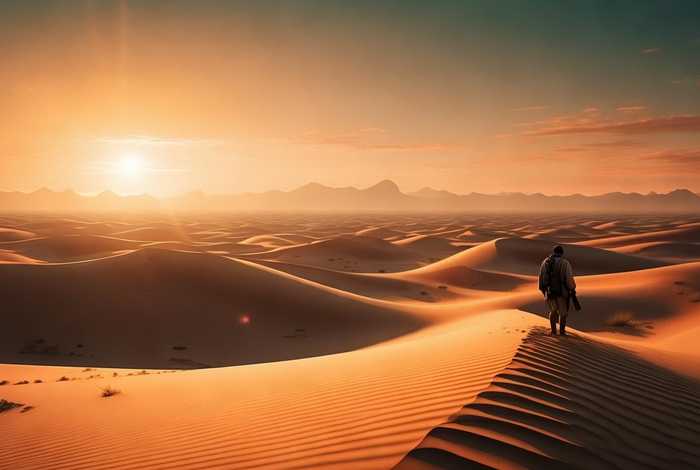 生活在荒无人烟的沙漠（生活在荒无人烟的沙漠是什么歌）