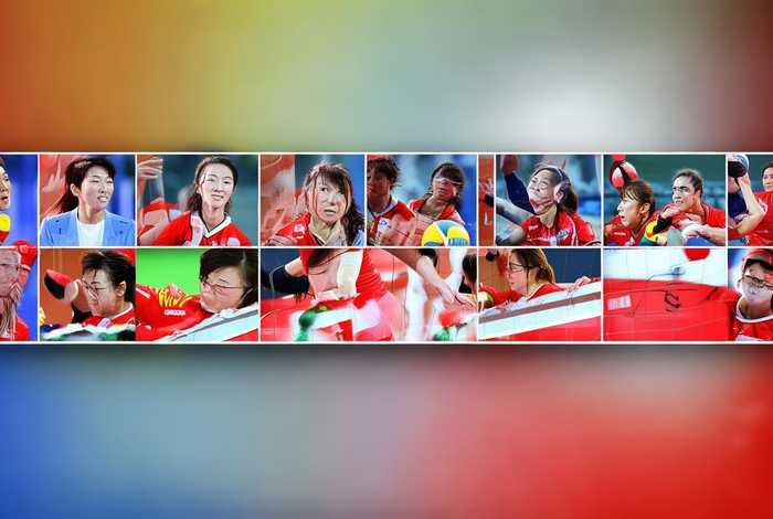 女排每人照片介绍，女排所有人照片