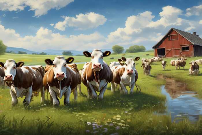 奶牛的美好生活，奶牛的生活环境是怎么样