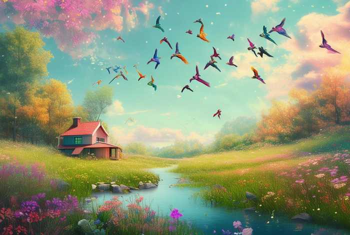 生活的遐想图片（生活的遐想图片高清）