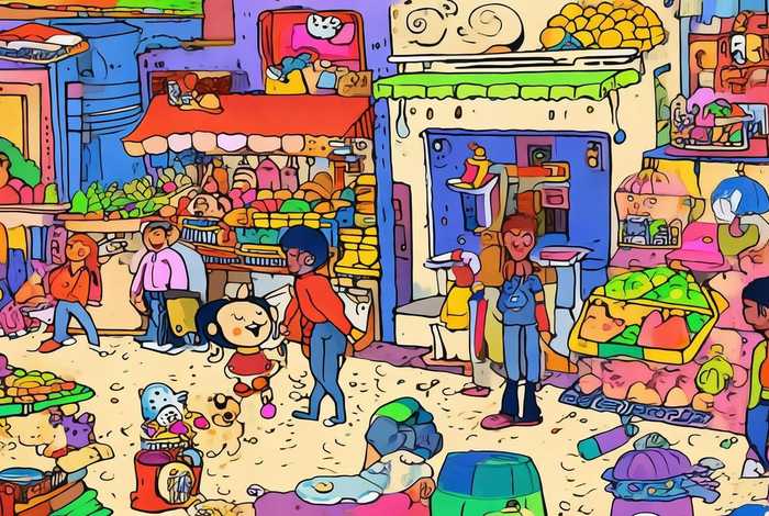 生活手绘图片；生活手绘图片大全