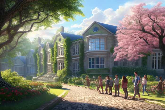 什么的校园的作文怎么写 什么的校园作文写景