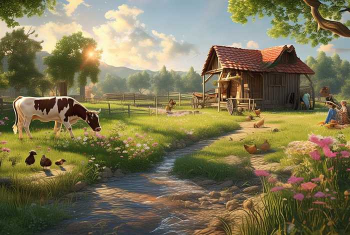 描写农庄惬意生活的句子 描写农庄惬意生活的句子有哪些