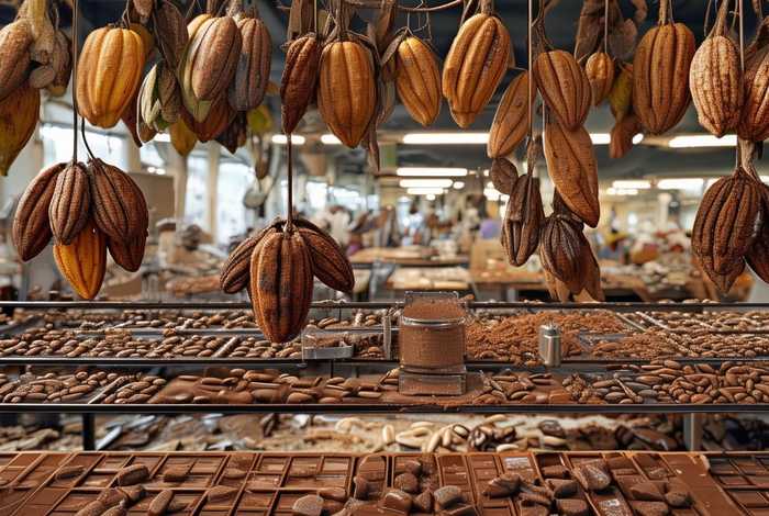 巧克力生产工艺流程图、巧克力生产工艺流程图片 巧克力生产工艺流程图、巧克力生产工艺流程图片