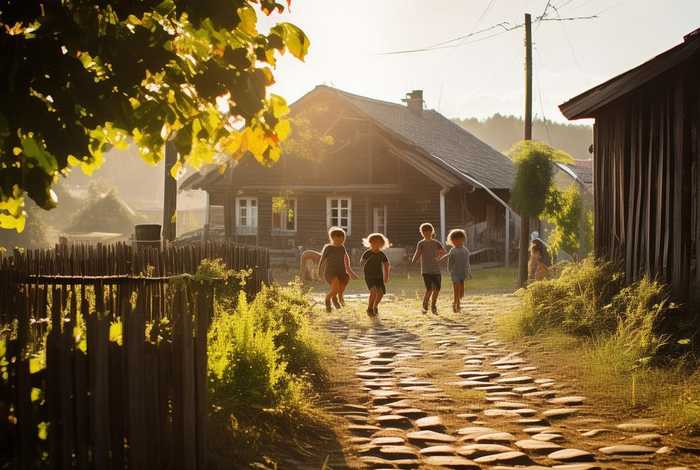 农村生活照片的描述及感受；农村生活照片的描述及感受作文