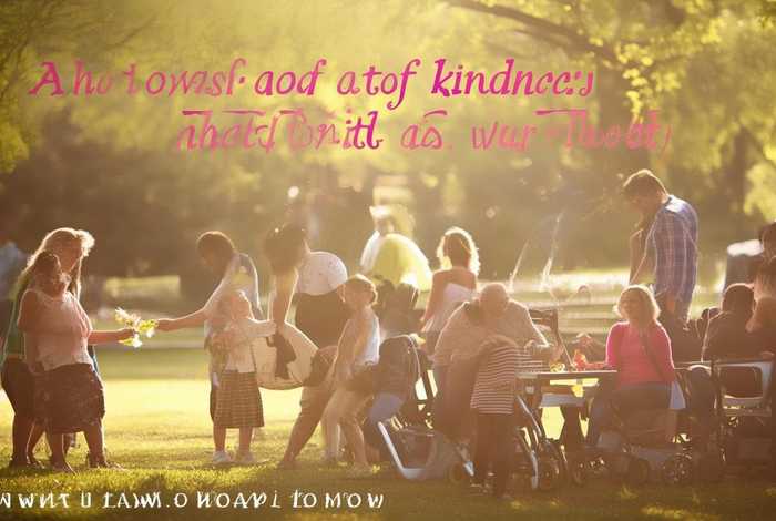 生活中的小小善举最终可以汇成(生活中的小小善举最终可以汇成一句话) 生活中的小小善举最终可以汇成(生活中的小小善举最终可以汇成一句话)