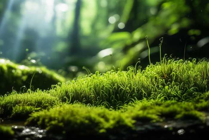 生活在潮湿陆地上的藻类植物有哪些，生活在潮湿陆地上的藻类植物有哪些图片