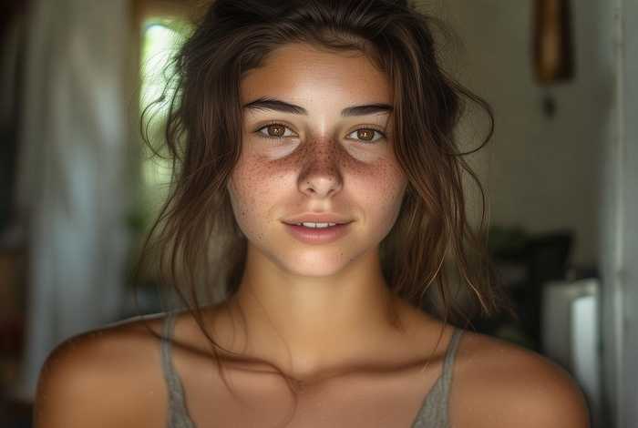 生活素颜照女 - 生活素颜照片普通人女生