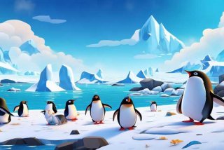 企鹅生活在什么地方动画、企鹅生活在什么地方呀