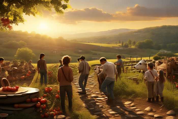 十一假期不去旅游而是去体验田园生活；十一假期不去旅游而是去体验田园生活英文