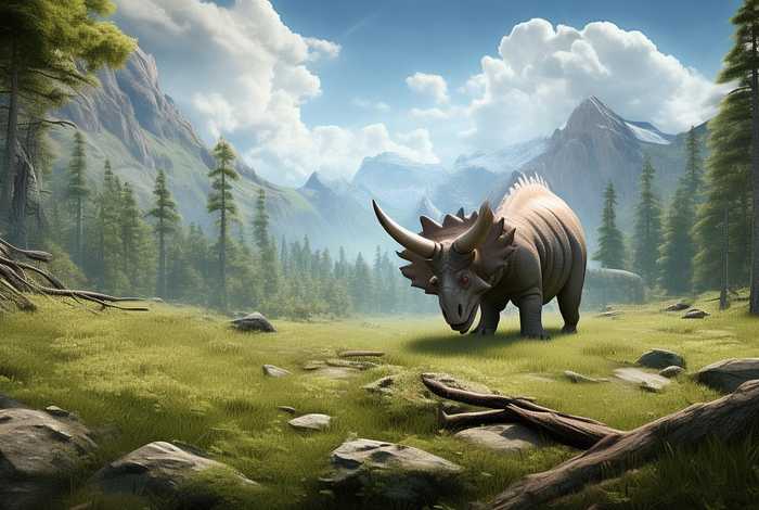 三角龙生活在哪里地方（三角龙生活的地点在哪里）