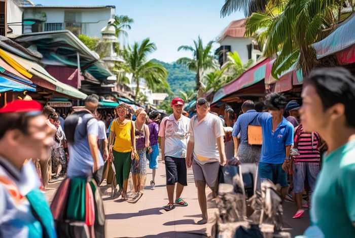 普吉岛生活的中国人、普吉岛生活的中国人有多少