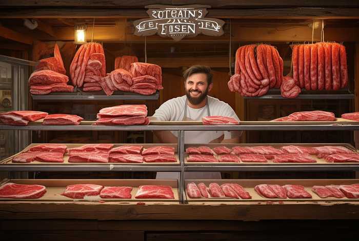 肉馆个体店；开个肉食店