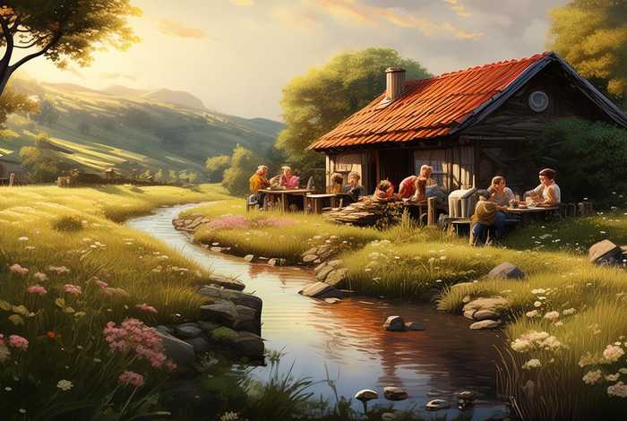 惬意的乡村生活的句子英文、惬意的乡村生活的句子英文翻译