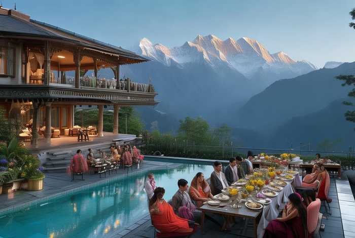 尼泊尔的富人生活，尼泊尔的富人生活现状