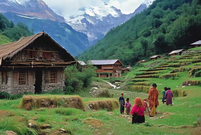 尼泊尔山区的生活 尼泊尔山区生活的主页