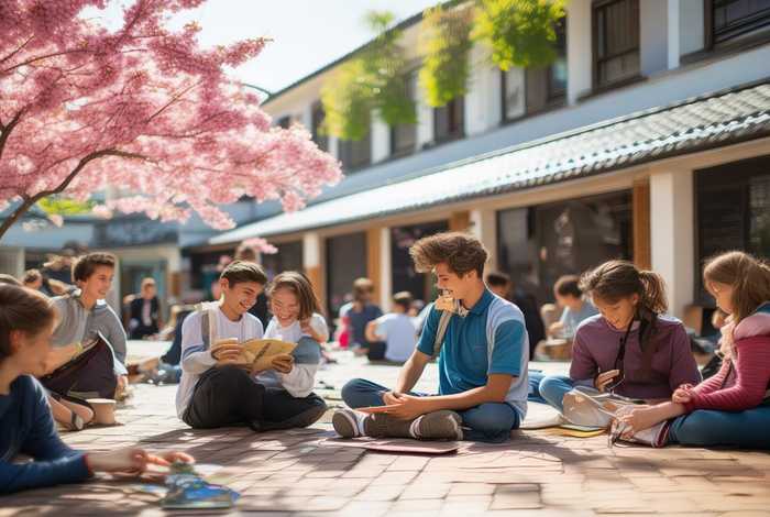 描写学校生活的四字词语，描写学校生活的四字词语有哪些