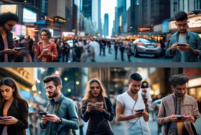 生活在现代社会的我们感受到了科技发展日新月异（生活在现代社会里,我们可以时时处处感受到新闻的存在）