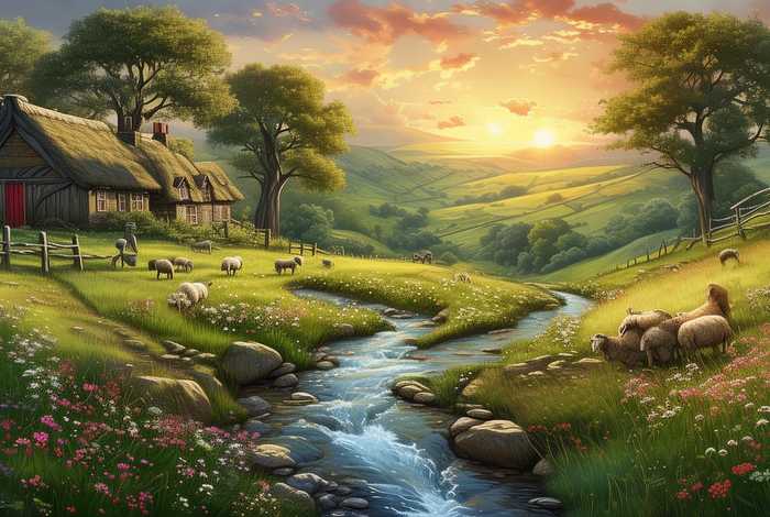 什么的田园生活什么的自然美景填词语,什么的田园风景画填空词语 什么的田园生活什么的自然美景填词语,什么的田园风景画填空词语