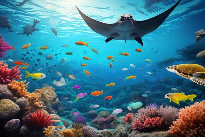 生活在水里的动物图片（生活在水里的动物图片及名称）