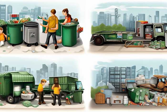 生活垃圾的产生活动过程；生活垃圾的产生活动过程图片