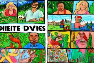 生活多样性手抄报 - 生活多样性手抄报简单