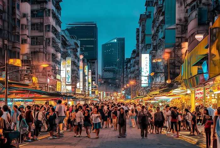 生活微记录城市风光、城市生活记录片