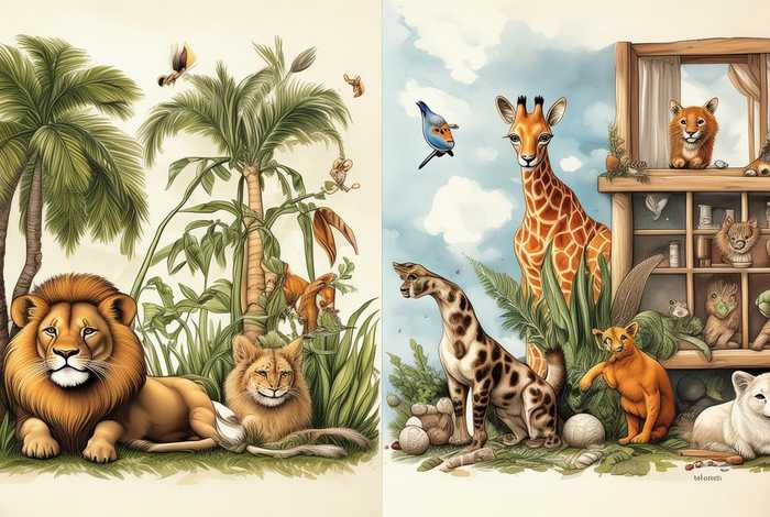 生活的作文300字、描写动物的外形和生活的作文300字