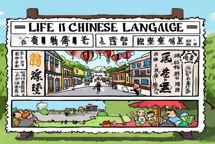 生活中的语文小报模板可打印 生活中的语文手抄报模板