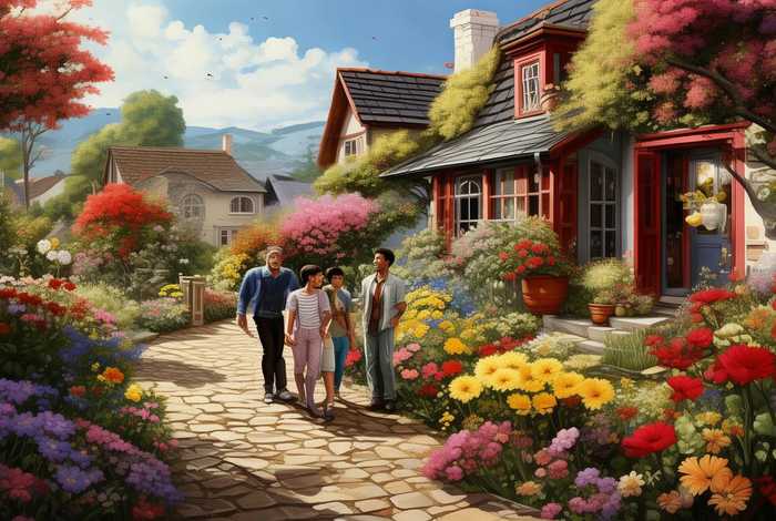 生活如画的意思解释 - 生活如画的意思解释和造句