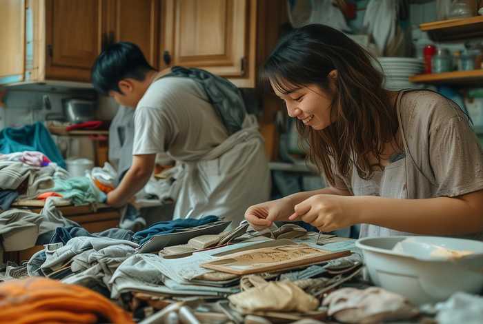 生活本是一地鸡毛（生活本是一地鸡毛,两个人）