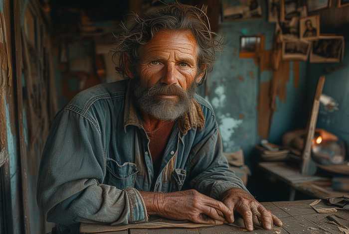 生活粗糙的人，生活粗糙的男人